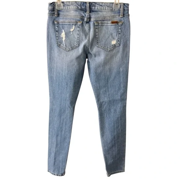 𝐉𝐎𝐄’𝐒 𝐒𝐊𝐈𝐍𝐍𝐘 𝐀𝐍𝐊𝐋𝐄 𝐃𝐈𝐒𝐓𝐑𝐄𝐒𝐒𝐄𝐃  𝐉𝐄𝐀𝐍𝐒 - Picture 2 of 4